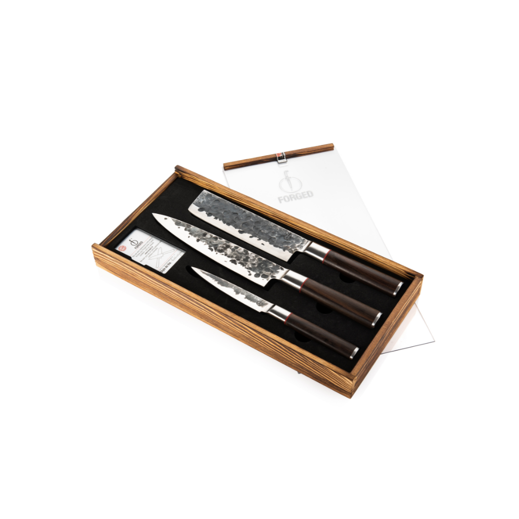 Forged 3-delige messenset Sebra Messen Forged