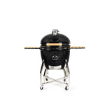 BBQ Kamado 24 Inch XXL Pro Set met Onderstel- Zijtafels en Hoes Barbecues Yakiniku