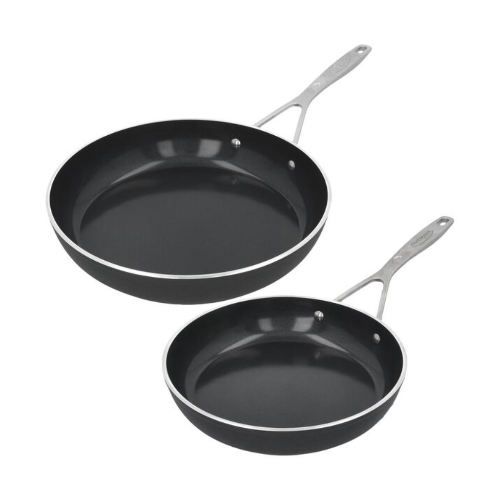 Demeyere Alu Industry 3 Koekenpannenset Ceraforce, 2-delig 24+28cm Pannen Demeyere