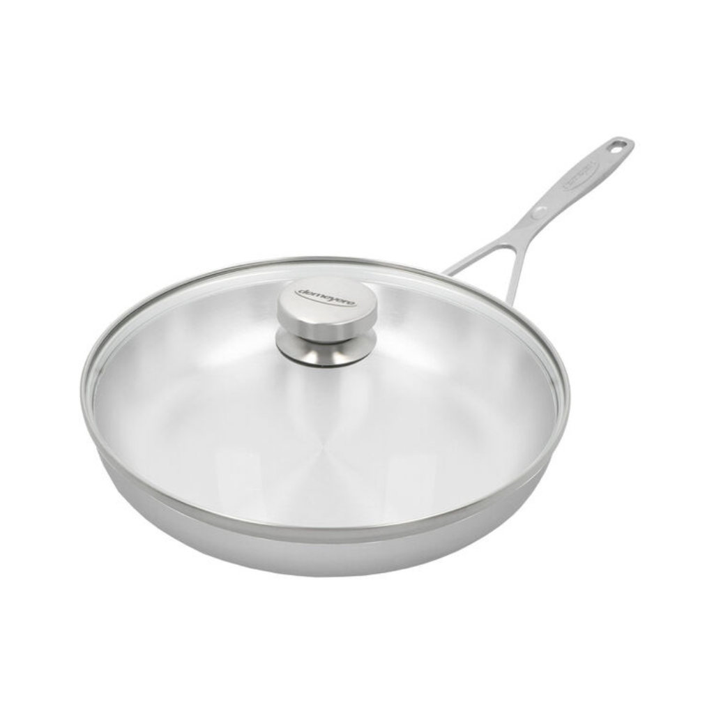 Demeyere Industry 5 bakpan 28cm + gratis glasdeksel Pannen Demeyere