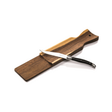 Laguiole Style de Vie Worstplankje Acaciahout met Zwart mes 'Premium Line' Messen Laguiole