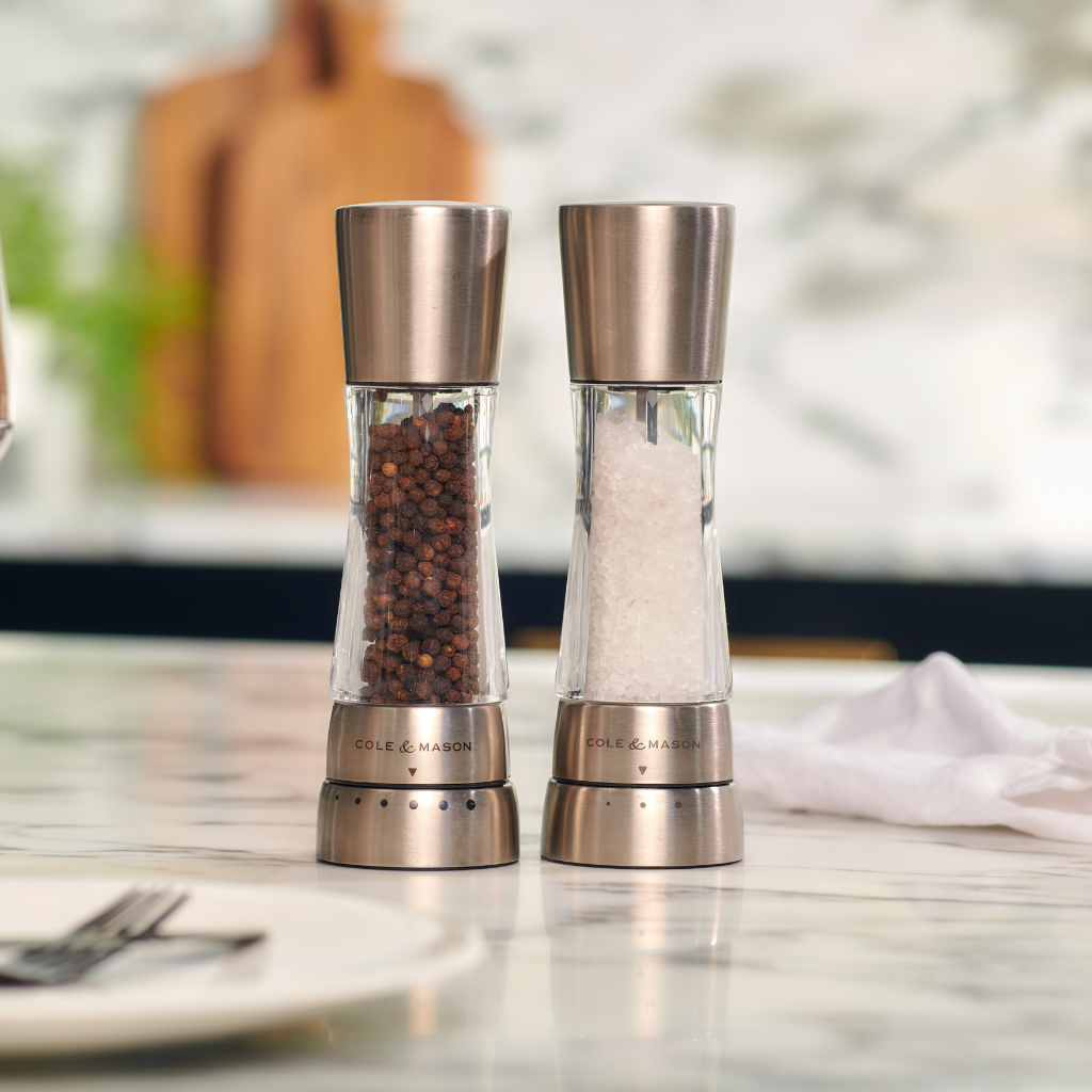 Cole & Mason Derwent RVS Peper- en Zoutmolen Diversen Cole&Mason