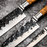 Forged Olive 3 delig messenset Messen Forged