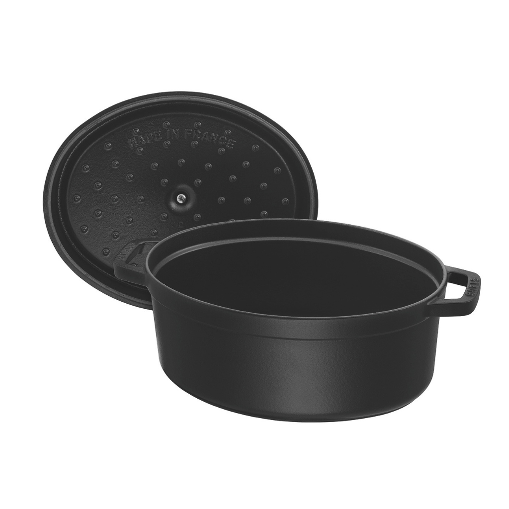 Staub braadpan Cocotte ovaal 31cm Pannen Staub