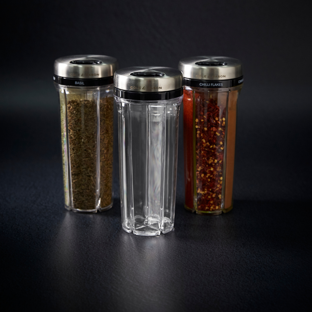 Cole & Mason Saunderton Specerijen Shaker - 5 soorten Diversen Cole&Mason