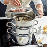 Demeyere Atlantis 7 Kookpot 20 cm met deksel Pannen Demeyere