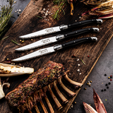 Premium Line Steakmessen Zwart Messen Laguiole