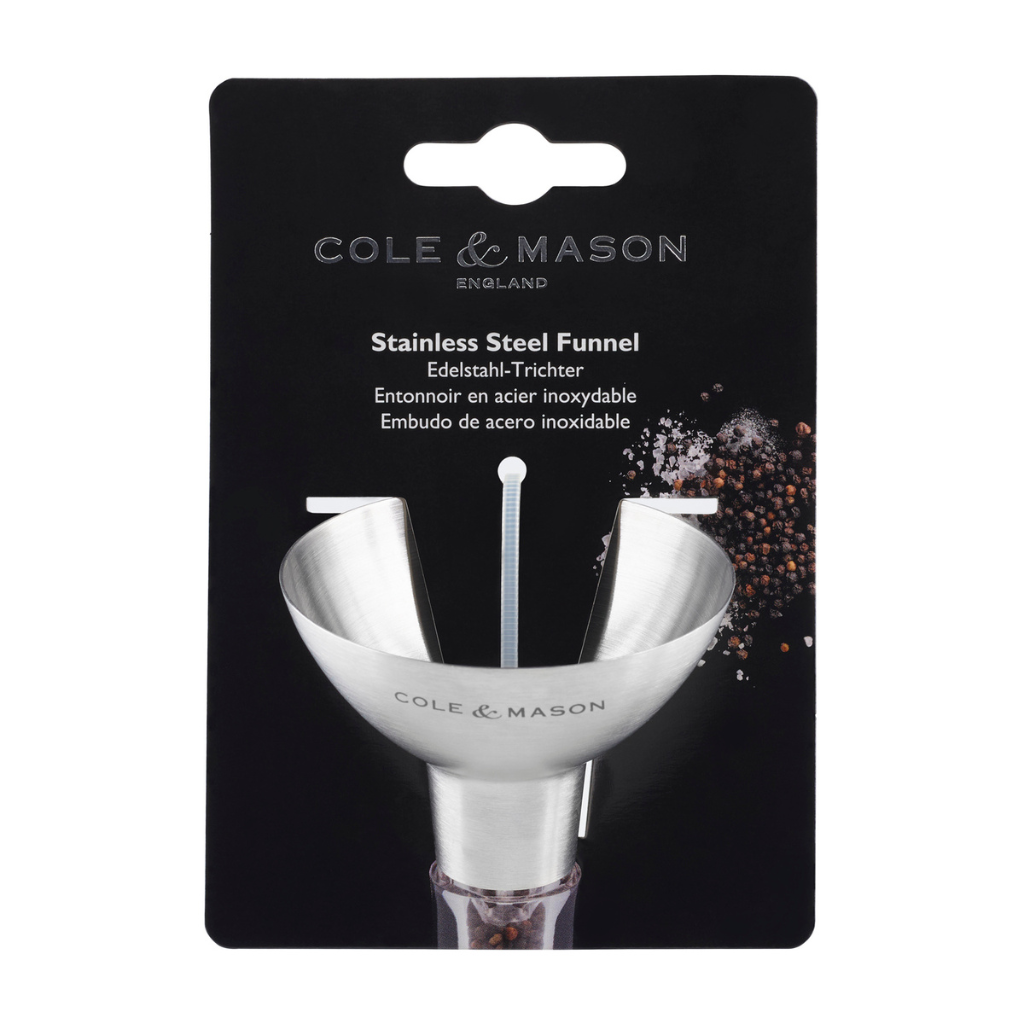 Cole & Mason Dover Stainless Steel Funnel 2 Keukengerei Cole&Mason
