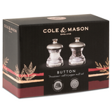 Cole & Mason Peper- en Zoutmolen Button Diversen Cole&Mason