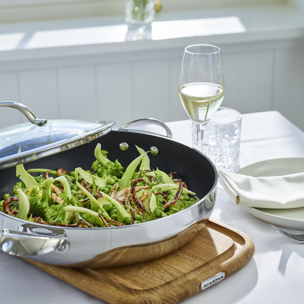 Scanpan Chef Pan met deksel 32cm - HaptIQ Pannen Scanpan