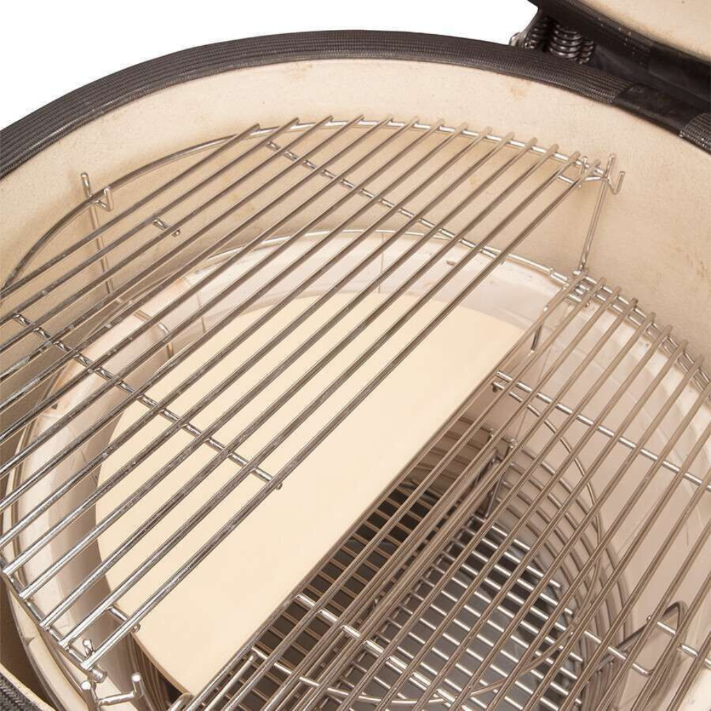 BBQ Kamado 19 Inch Large met Onderstel en Zijtafels Pro Set Barbecues Yakiniku