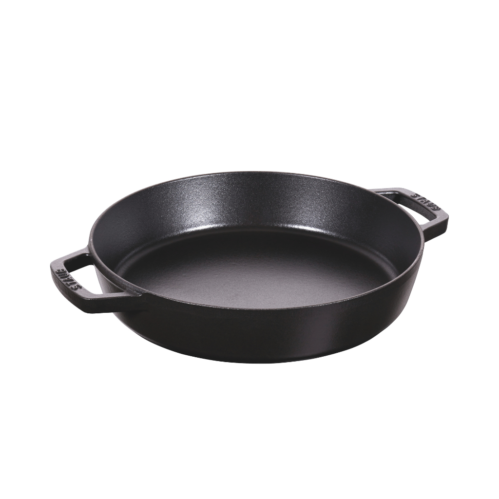 Staub Koekenpan met 2 grepen 26cm Pannen Staub