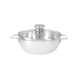 Demeyere Apollo 7 Conische sudderpan met glasdeksel Demeyere 24cm