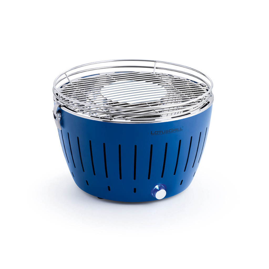 LotusGrill Classic Tafelbarbecue - Ø350mm LotusGrill Diepblauw