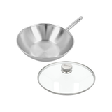 Demeyere Apollo7 Wok 30cm + GRATIS GLASDEKSEL Demeyere