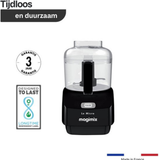 Magimix Le Micro Hakmolen - Zwart Magimix