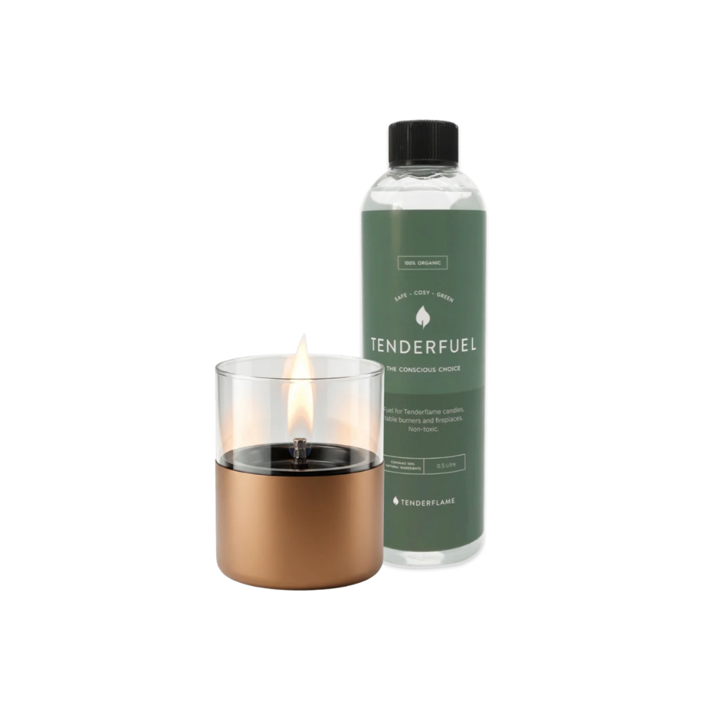 Tenderflame Lilly 10 Copper + 0,5ltr Tenderfuel Tenderflame