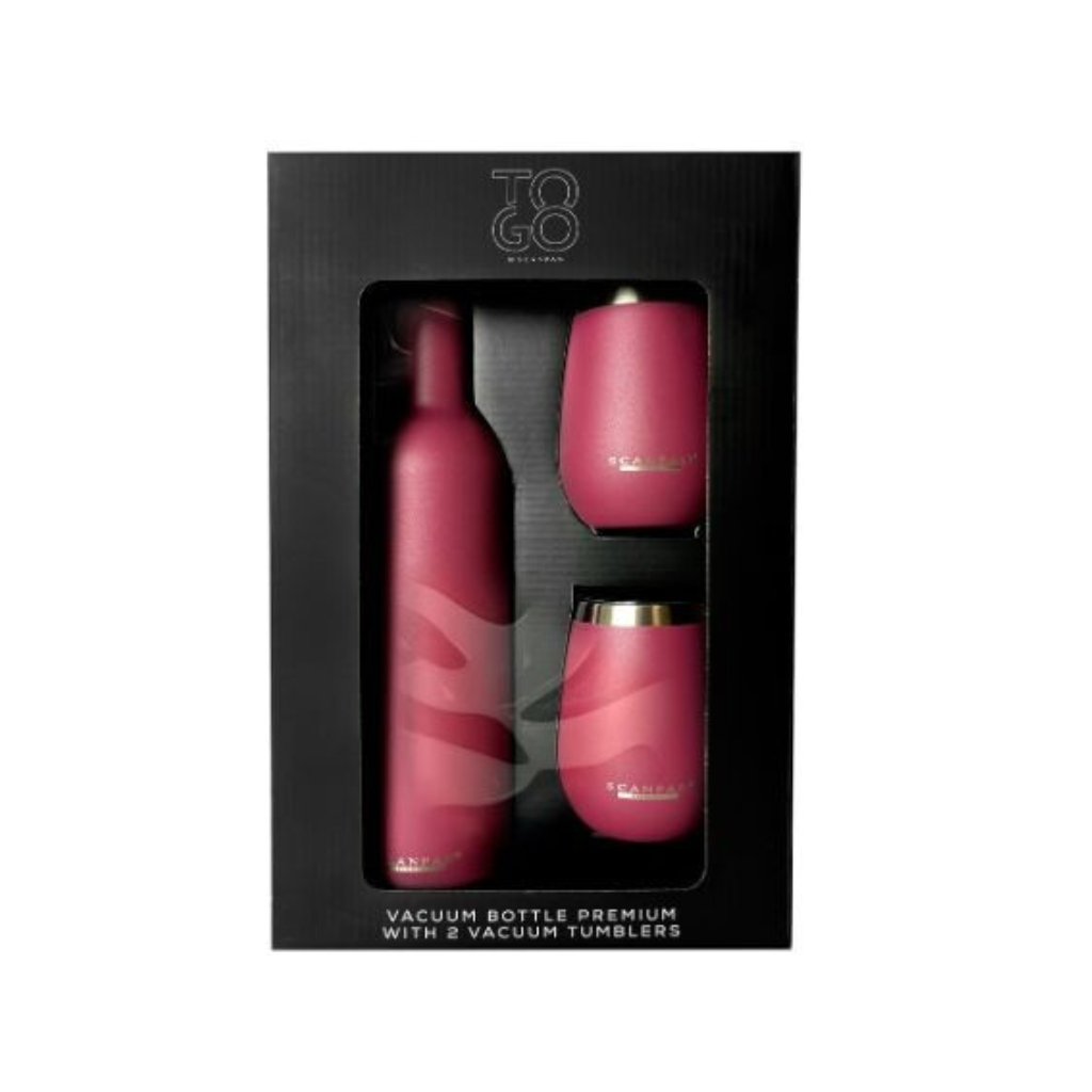 Scanpan, Thermo Premium Gift Set, Persian Red - TO GO Buitenleven & on the go Scanpan