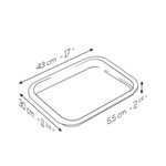 Peugeot GRILL TO TABLE Rechthoekige Plancha - Zwart - 43 cm Peugeot