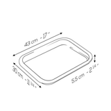 Peugeot GRILL TO TABLE Rechthoekige Plancha - Zwart - 43 cm Peugeot