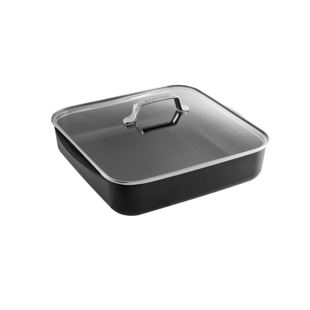 Scanpan Glazen deksel 33x33 cm - TechnIQ Pannen Scanpan