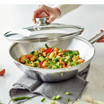 Demeyere Apollo7 Wok 30cm + GRATIS GLASDEKSEL Demeyere