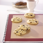 Bakeflon Patisseriemat silicone - 300x400mm - Rood/bruin Bakeflon