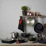 Scanpan Glazen deksel 33x33 cm - TechnIQ Pannen Scanpan