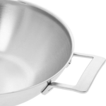 Demeyere Industry 5 wok met 2 grepen 30 cm Pannen Demeyere