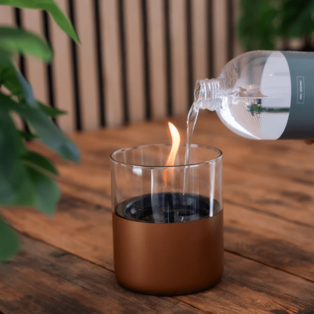 Tenderflame Lilly 10 Copper + 0,5ltr Tenderfuel Tenderflame