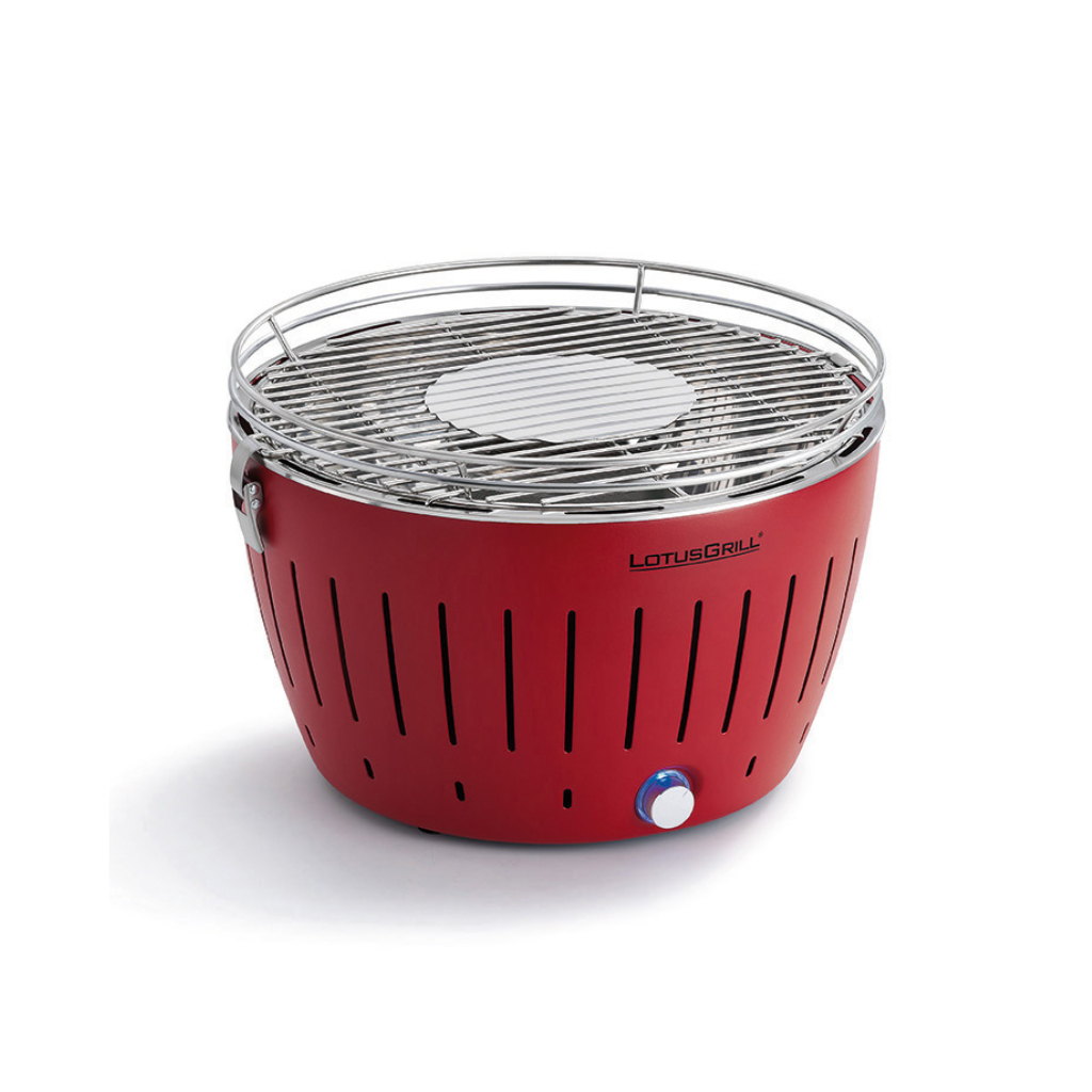 LotusGrill Classic Tafelbarbecue - Ø350mm LotusGrill Rood