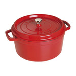Staub Braadpan Cocotte rond 26cm Pannen Staub Kers ø 26cm