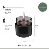 Tenderflame Rosie 8 Black Smoke Tenderflame