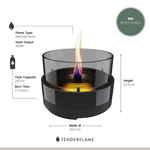Tenderflame Rosie 18 Black Smoke Tenderflame
