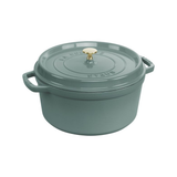 Staub Braadpan Cocotte rond 26cm Pannen Staub Eucalyptus ø 26cm