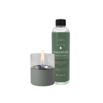Tenderflame Lilly 10 Set Dark Grey + 0,5ltr Tenderfuel Tenderflame