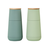 AdHoc Peper- en Zoutmolen Scape Set van 2 Stuks Adhoc Groen & Licht Groen