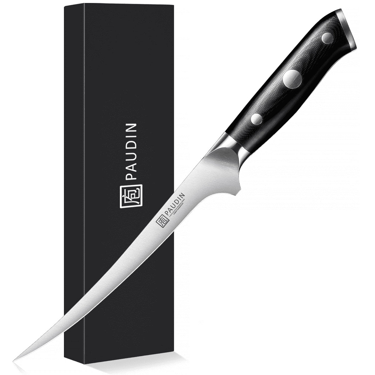 Paudin D10 Ultra Dark Uitbeenmes Messen Paudin