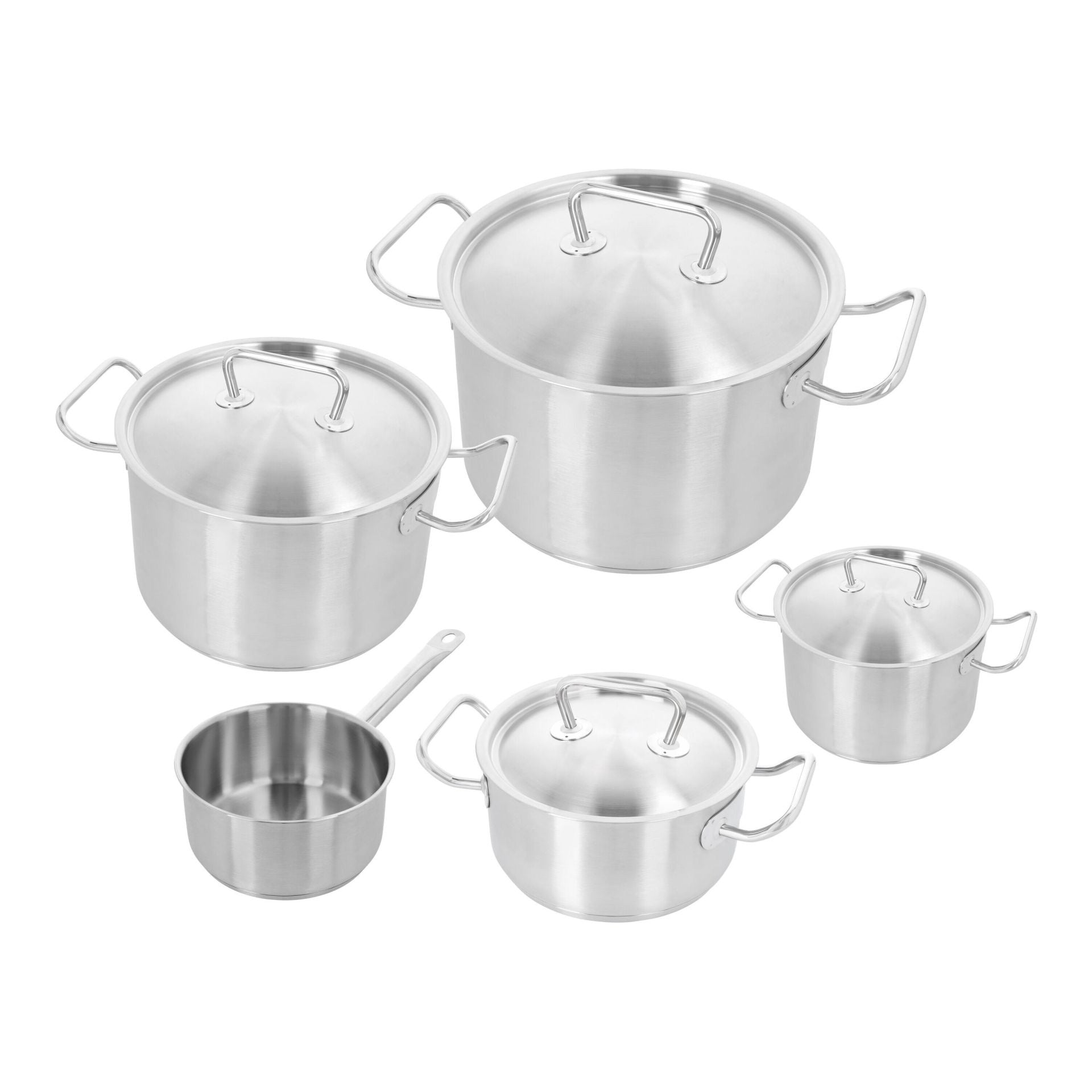 Demeyere Classic Pro 3 Potten- en pannenset, 5-delig Pannen Demeyere